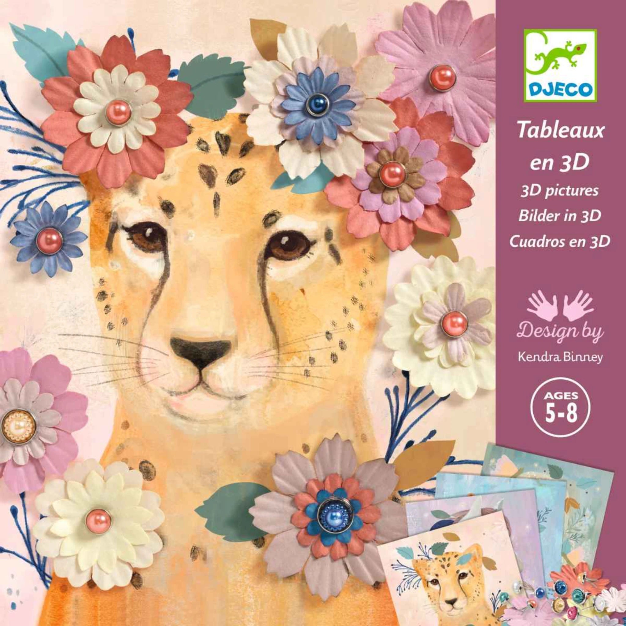 Papierkunst: Blumenkrone - Djeco