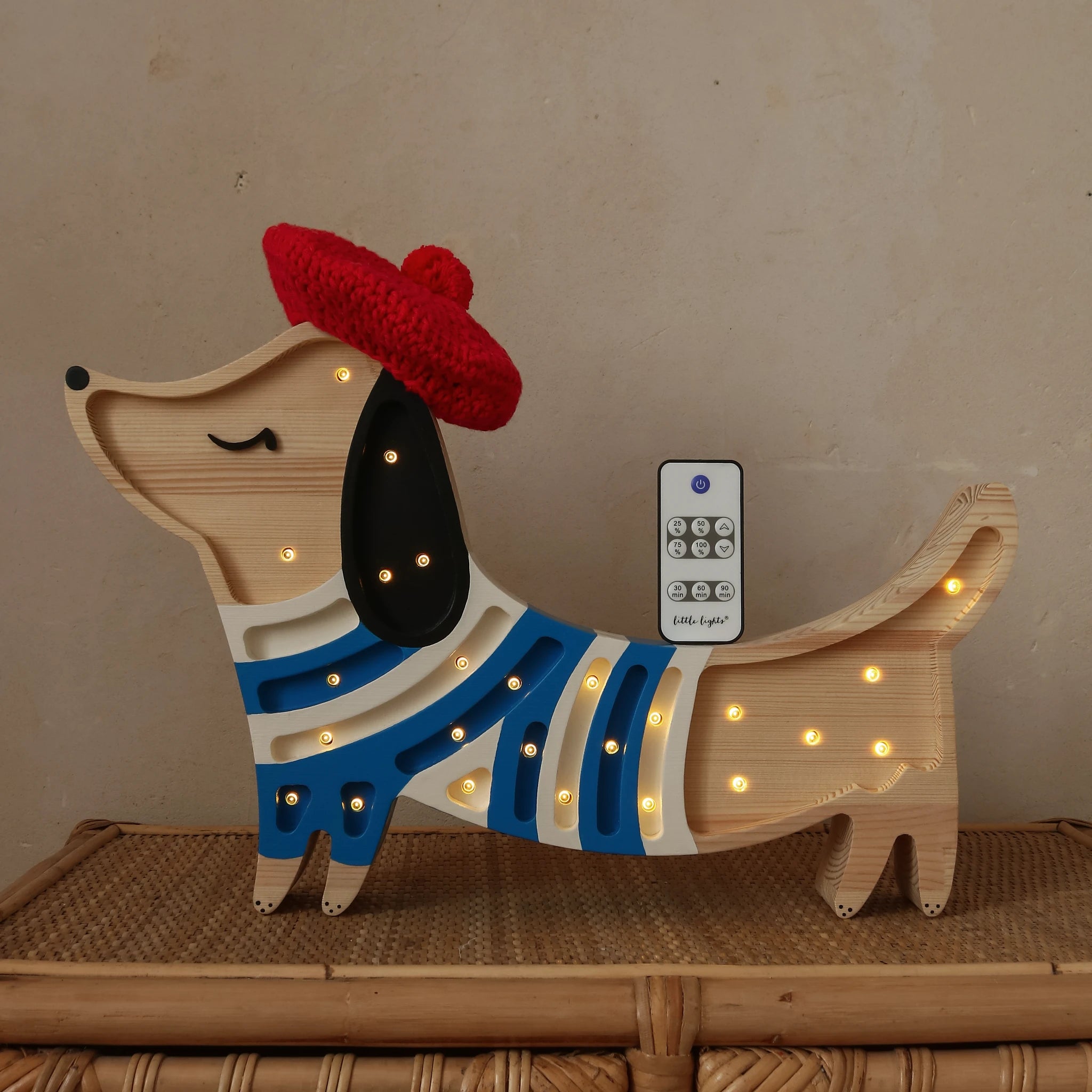 Holzlampe Puppy  - Little Lights