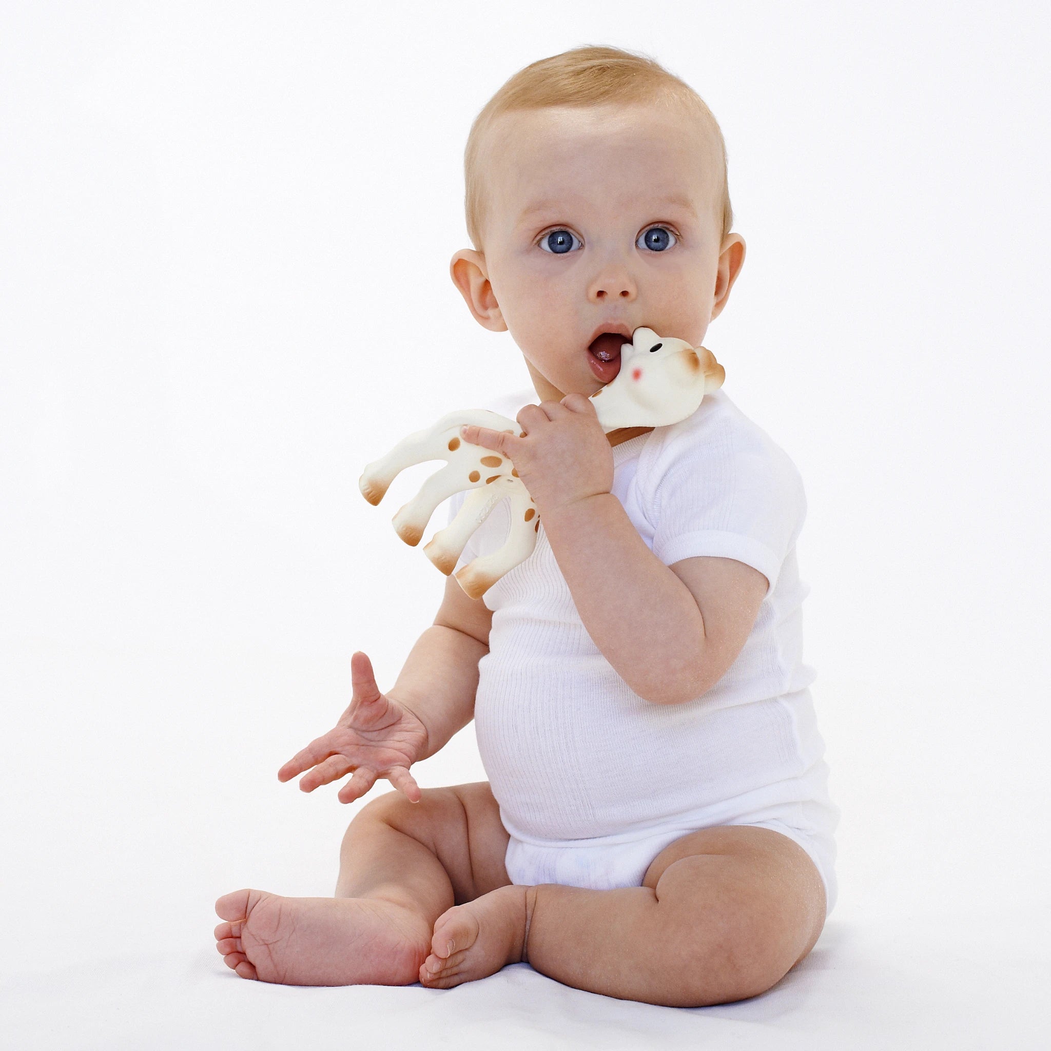 Sophie la girafe® mit Geschenkkarton weiß