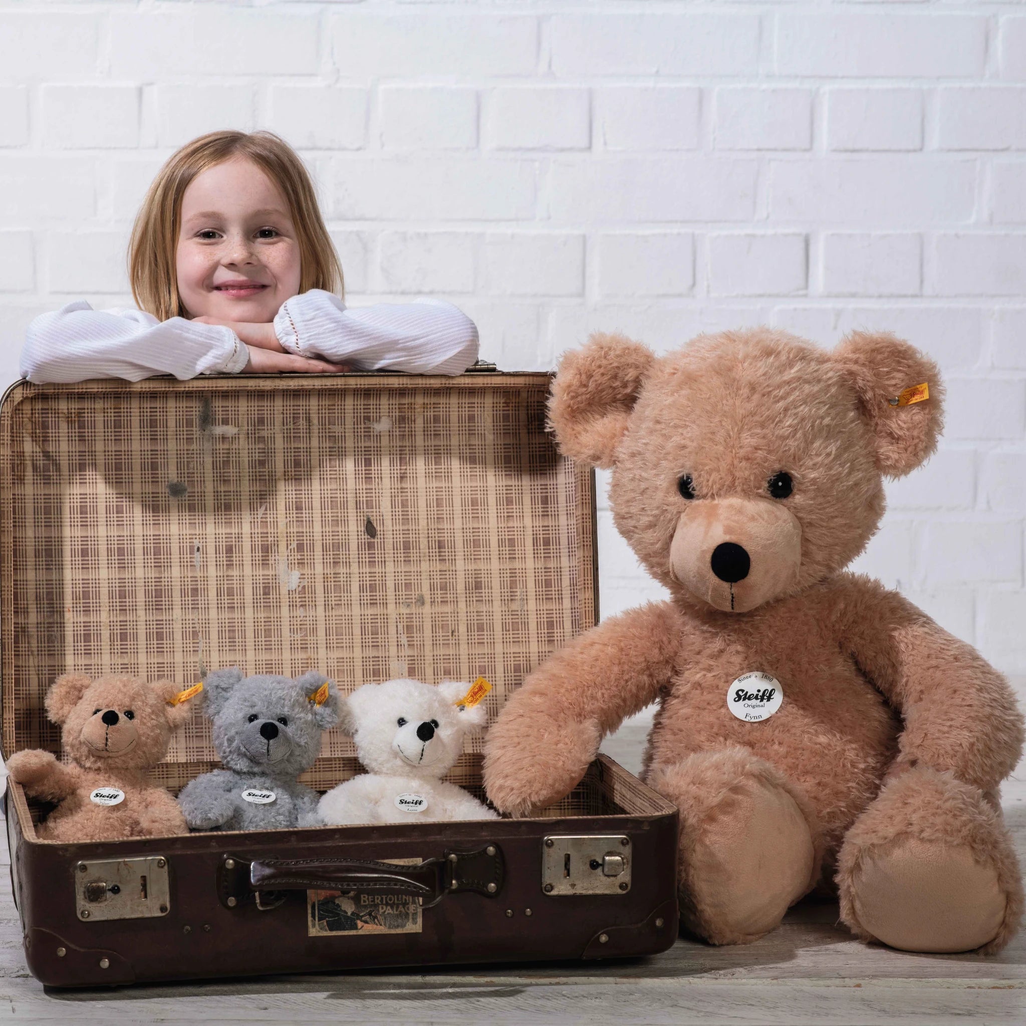 Teddybär Fynn 28 beige - Steiff