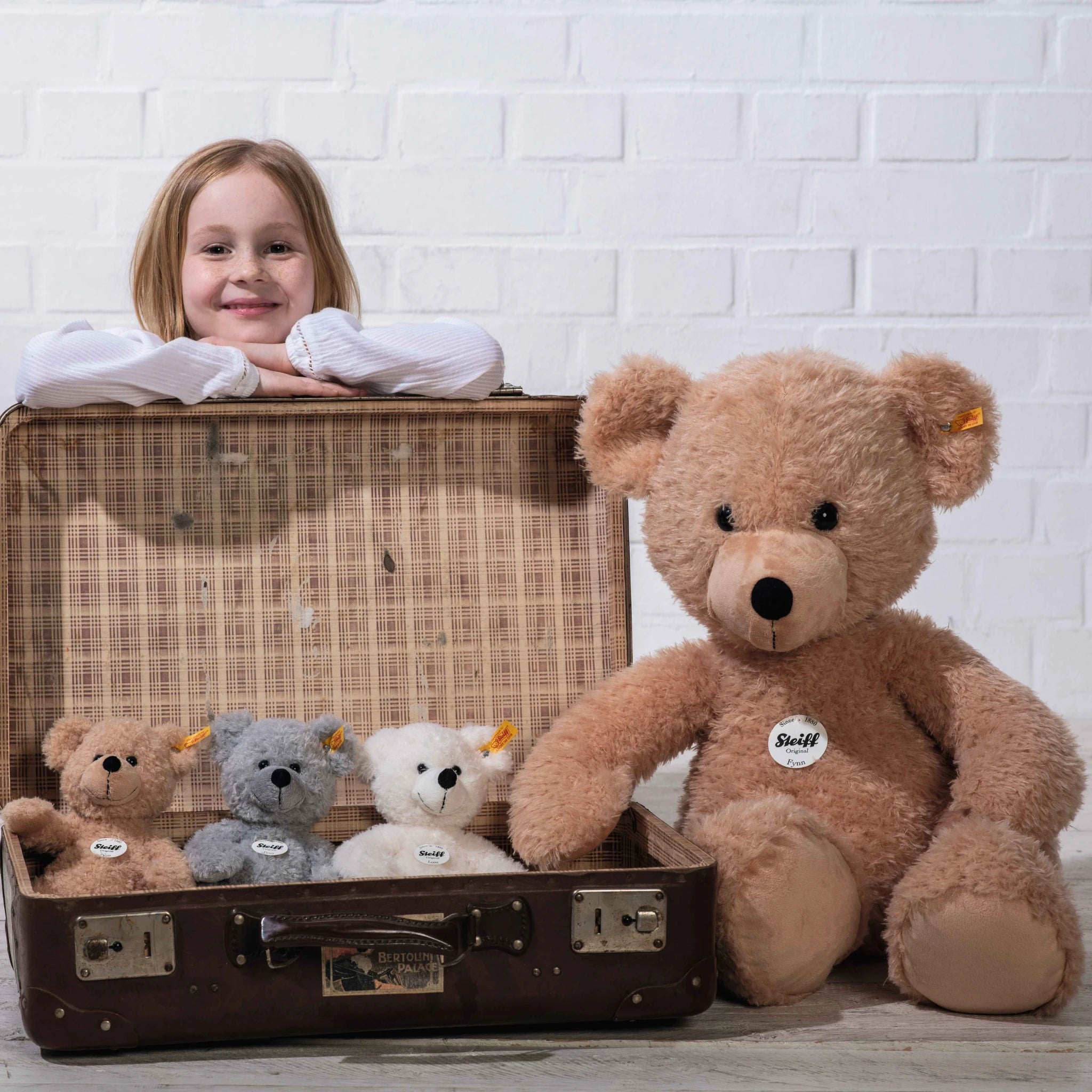 Teddybär Fynn 80 beige - Steiff